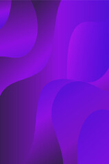 abstract purple background with waves