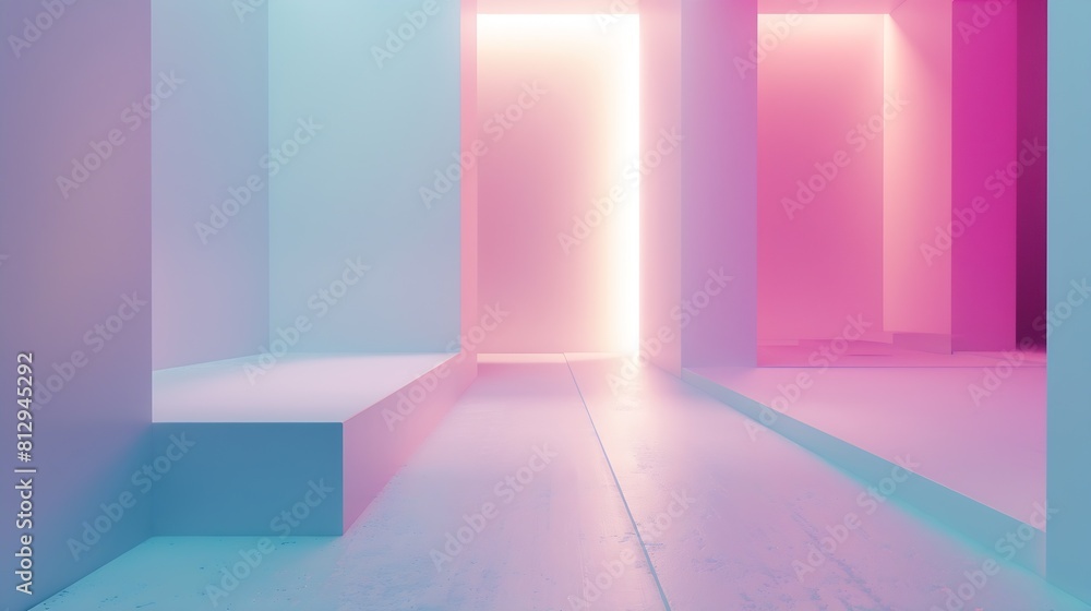 Poster part of architectural project : generative ai