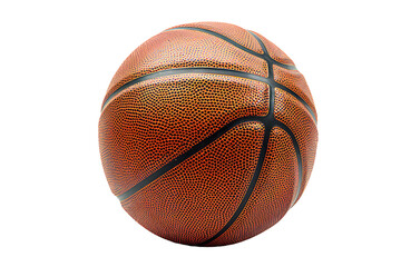 Obraz premium Basketball on transparent background