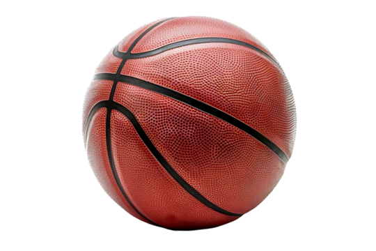 Basketball on transparent background