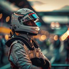 person on motorcycle