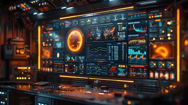 A detailed screen showing hyperrealistic weather forecasts with temperature maps and rainfall predictions, focusing on the sharpness and clarity of the digital display.