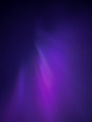 Northern lights or Aurora borealis in the sky