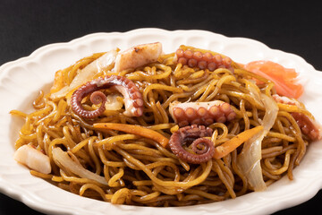 ソース焼きそば（タコ入り）