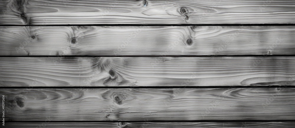 Poster black and white wood background with a textured pattern perfect for usage as a copy space image