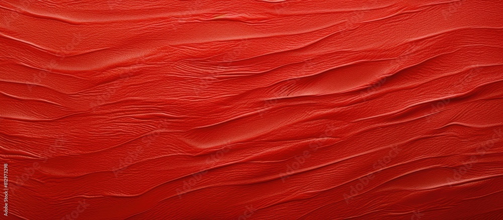 Poster a red plastic background with a textured appearance perfect as a copy space image