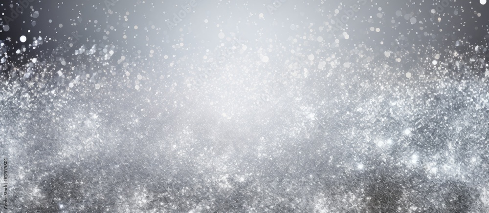 Aufkleber a sparkling silver background with a textured glittering surface perfect for copy space image