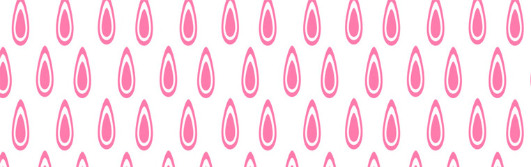 pink stars pattern on transparent background