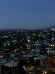 Obraz premium view of the city at night
