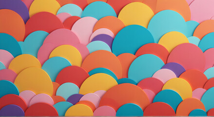 seamless pattern with colorful balloons