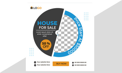 Real Estate Social Media Post Design