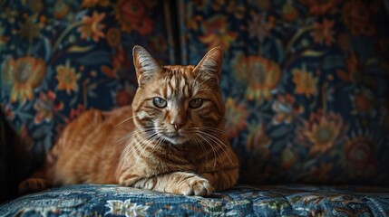 A cat a portrait of Bengal 