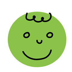 Emoticon hand drawn Illustration 