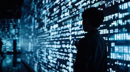 Data driven mindset concept. Collecting big data, analytics and making decisions based on data analysis instead of emotion and intuition. Challenge and implement the data driven culture in company.