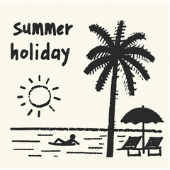 Summer Holiday social media banner