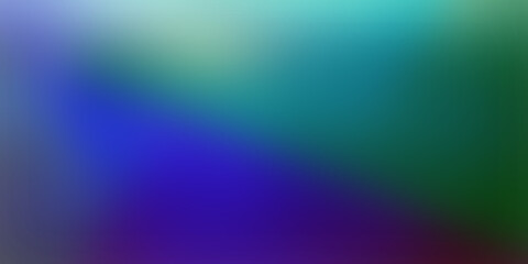 Colorful dynamic vibrant abstract ultrawide modern tech multicolored dark mix green blue purple turquoise pink neon azure gradient background. Perfect for design, banners, wallpapers. Premium quality
