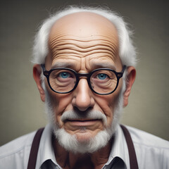 man with glasses