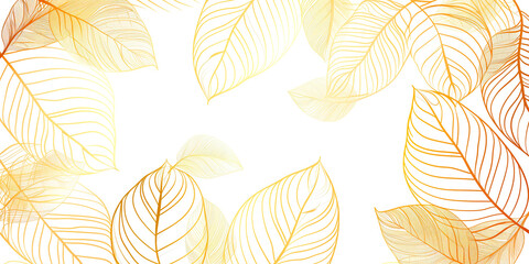 Fototapeta premium Beautiful background with leaves vein