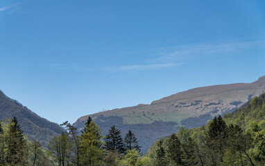 landscape in the mountains