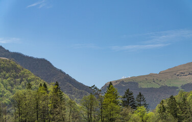 landscape in the mountains