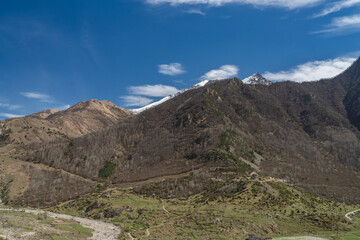 landscape in the mountains
