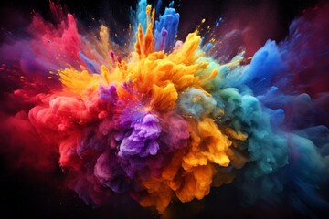 Explosions of Color Stories Born from Powder