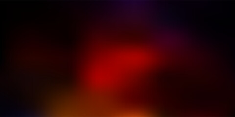 Dark multicolor vector gradient blur layout.