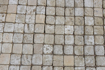 stone block paving