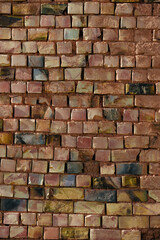 Old brick wall texture or background