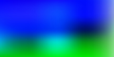 Fototapeta premium Light multicolor vector gradient blur backdrop.