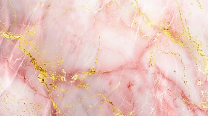 Elegant natural pink marble pattern with shimmering golden veins for luxury design Ideal background for chic and sophisticated visuals