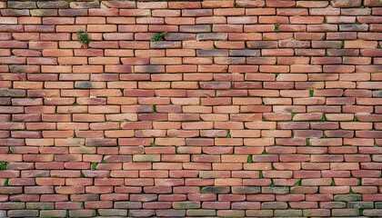Stacked brick wall texture backround, exterior or interior design material 