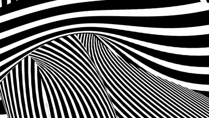 Black stripes..black and white wallpaper. Abstract background 4k.