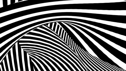 Black stripes..black and white wallpaper. Abstract background 4k.