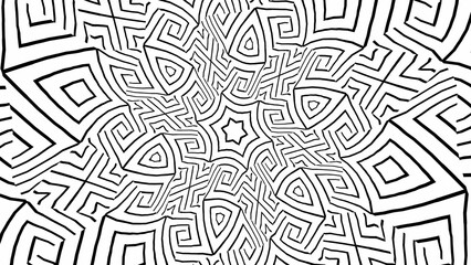 Black stripes..black and white wallpaper. Abstract background 4k.