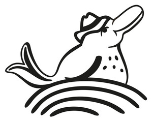 Boto rosa. Brazilian folklore animal. Cordel style