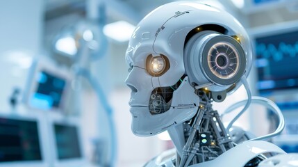 Fototapeta premium Doctor, beauty, high-tech,