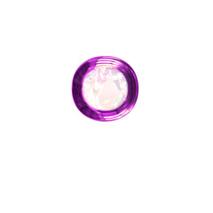 Ice symbol in a purple frame