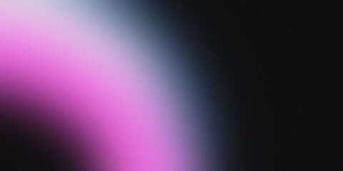 white and pink Grain: Blurred Light Gradient, Dark Banner Backdrop