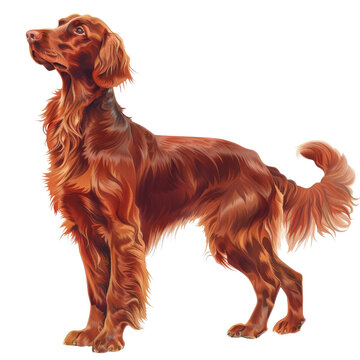 Irish Setter White Background Images – Browse 2,251 Stock Photos, Vectors,  and Video | Adobe Stock