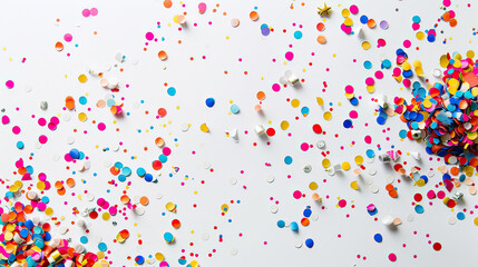 Festive Confetti Ai Generative

