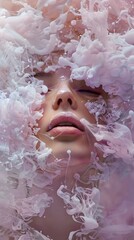 Collagen Boosting Serums Innovative Beauty Concept Inspired by Surreal Dream Images