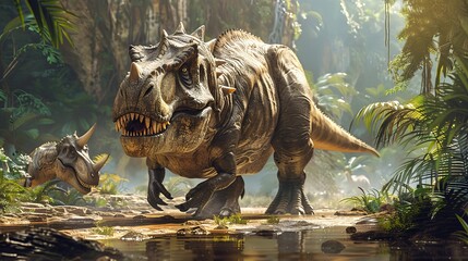 : The presence of large, apex predators like Tyrannosaurus rex and herbivores like Triceratops would dramatically alter modern ecosystems. Their reintroduction could disrupt existing food chains