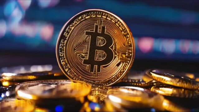 Mining equipment racks mine cryptocurrency. Blockchain technology application-specific integrated circuit data center. Server room. Cripto money, e-commerce finance virtual digital exchange concept.