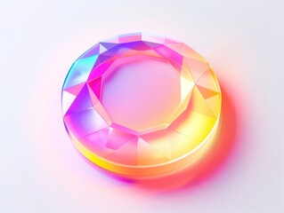 A round, colorful pattern featuring swirls and artistic designs. This illustration is ideal for creating eye-catching banners, providing a bright, engaging backdrop for various uses