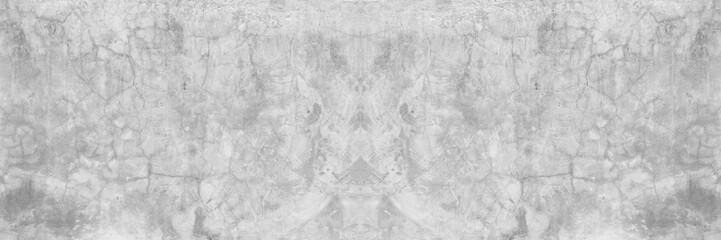Naklejka premium Old wall panorama texture cement dirty gray with black background abstract grey and silver color design are light with white background.