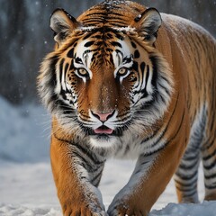 Obraz premium Tiger. Generative AI Technologie