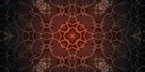 Obraz premium Seamless art pattern. Art background texture