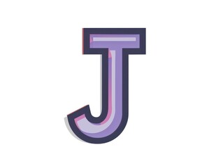 An elegant icon of the letter 'J' in gold, perfect for logos, symbolizing leadership and innovation in business