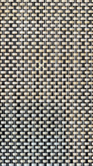 Wire background. Woven mesh. The woven weave is flat. Basket weaving